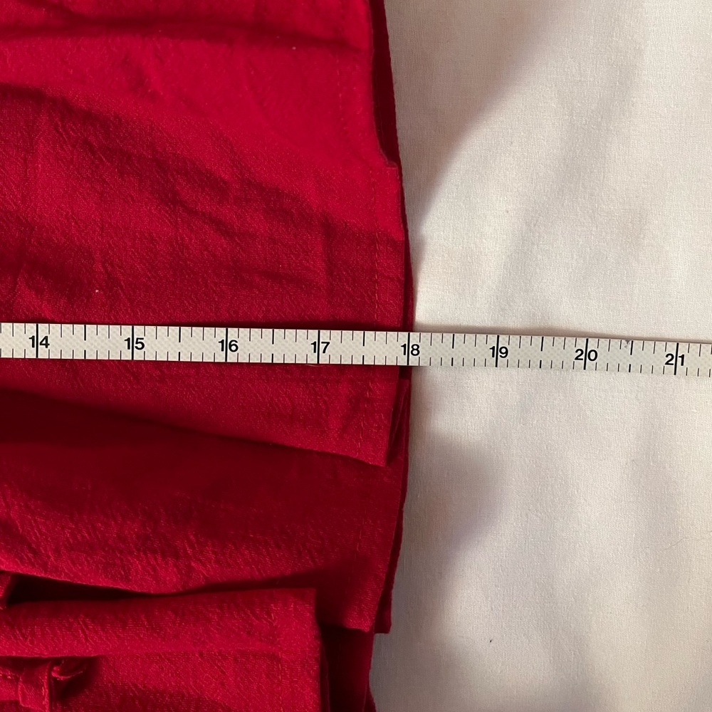 Red Ruffled Skirt - Picture 4 of 5